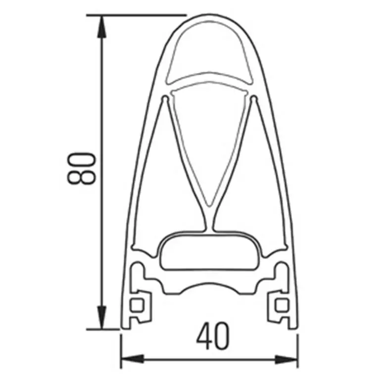 CoverLine 80MM Resistive Safety Edge