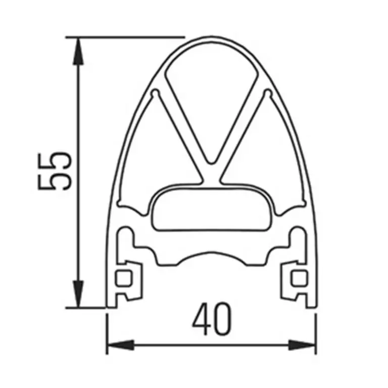 CoverLine 55MM Resistive Safety Edge