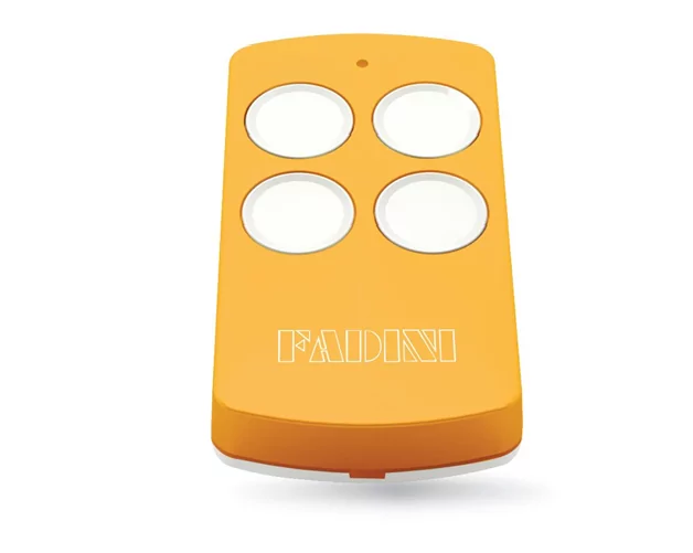 Fadini VIX 53 Mustard Yellow | Gate and garage door remote
