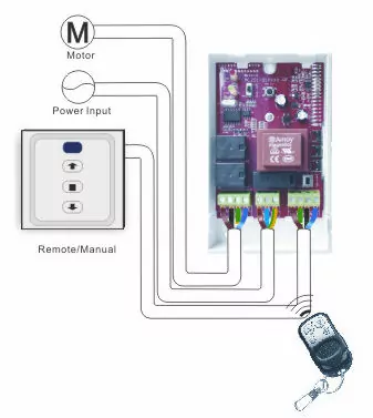 NVM NT1004W Receiver with Cable & Plug