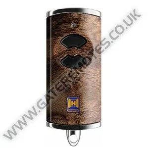 Hormann HSE2BS - Dark Timber | Garage door remote