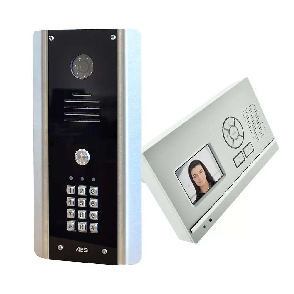 AES 705-HF-ABK | DECT/2.4G Digital Video Intercom