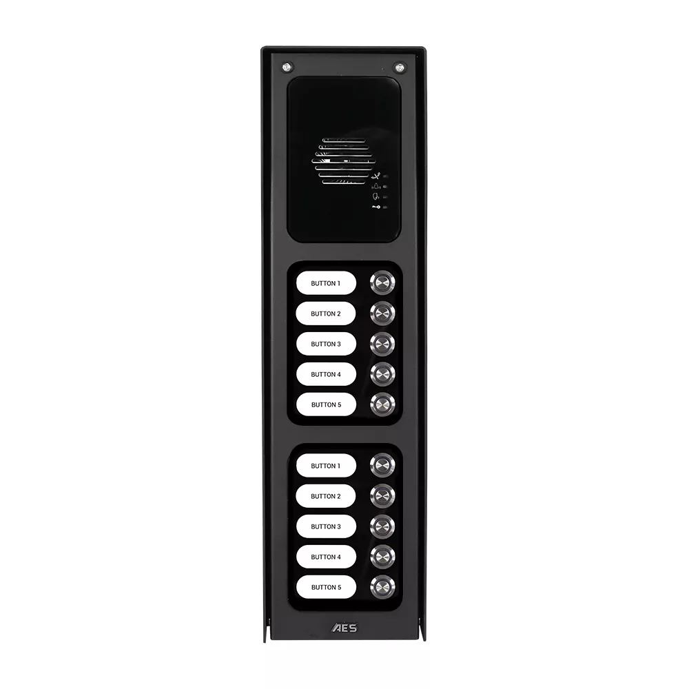 AES MOD-IB10-EU | 10 button assembled unit
