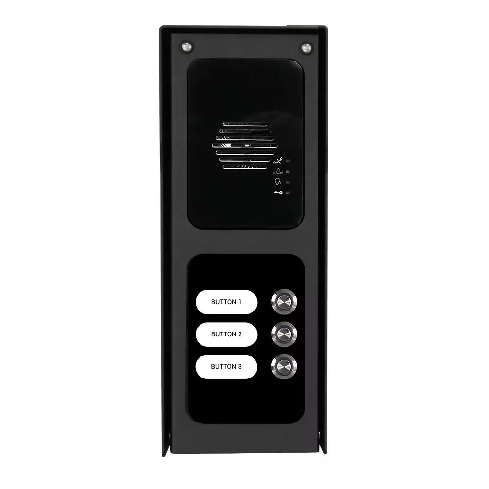 AES MOD-IB3-EU | 3 button assembled unit