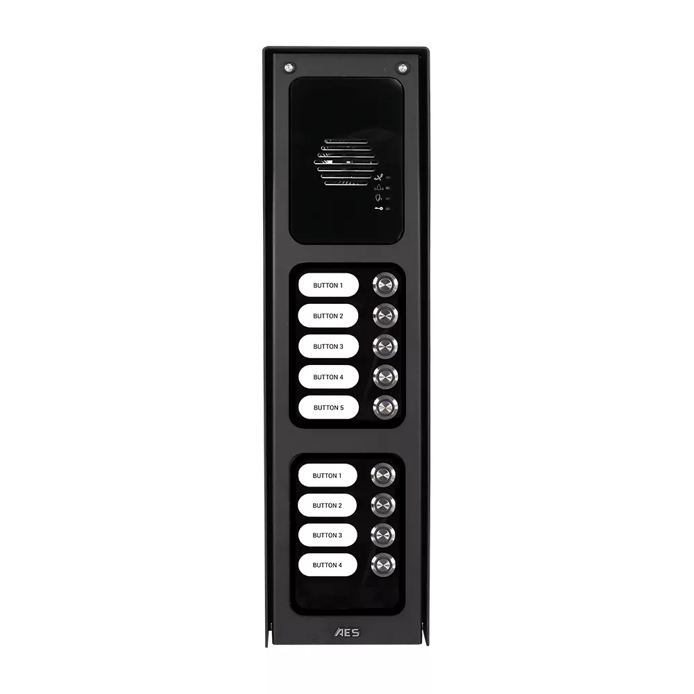 AES MOD-IB9-EU | 9 button assembled unit
