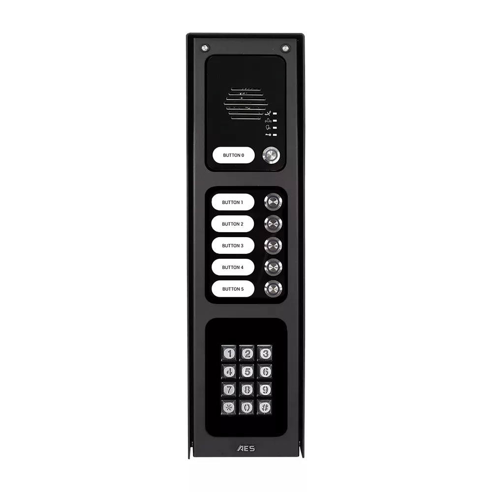 AES MOD-IBK6-EU | 6 button assembled unit