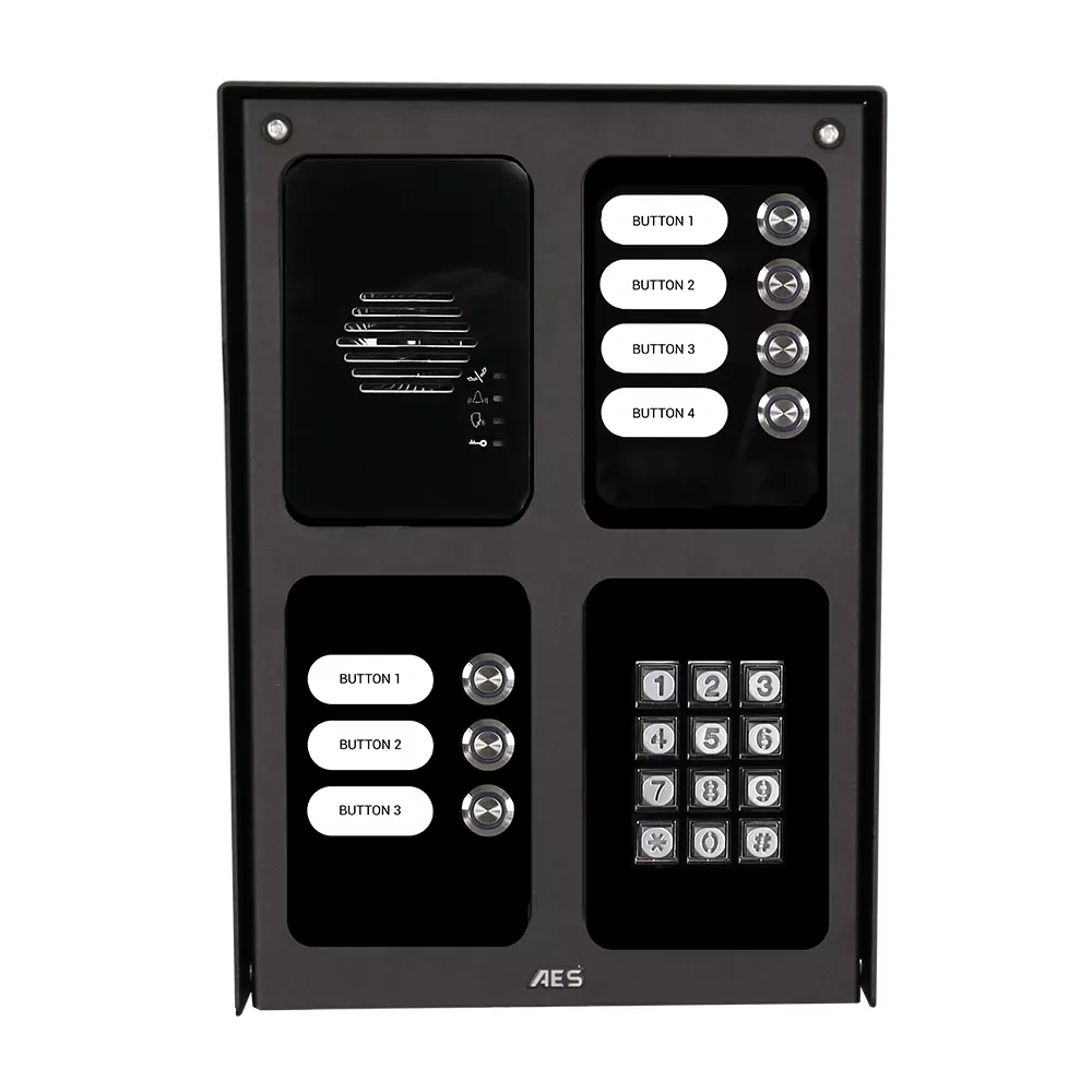AES MOD-IBK7-EU | 7 button assembled unit