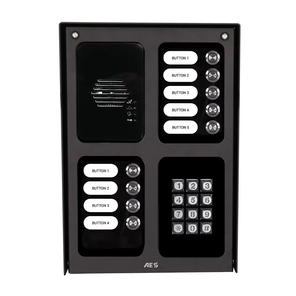 AES MOD-IBK9-EU | 9 button assembled unit