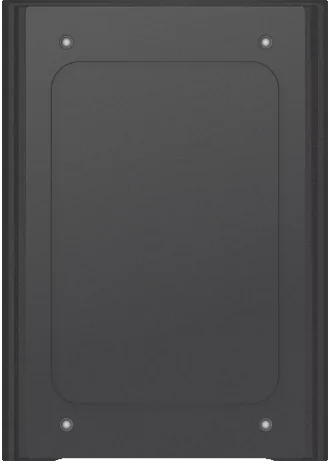 AES mod-1x1 | Two by Three Module Assembled Back Box and Mounting Plate