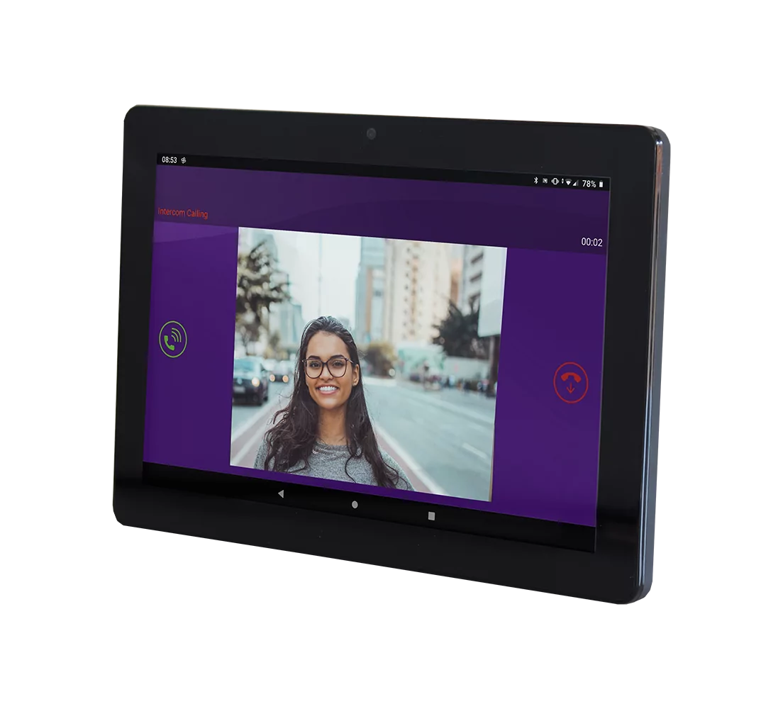 AES MON-11 | Wall / desk touch monitor with android app pre-loaded