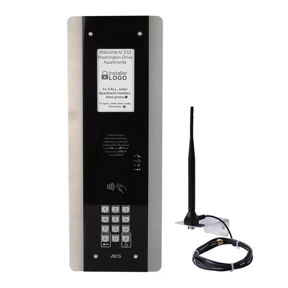 AES Multi-lite-FBPK | GSM Multi-apartment intercom