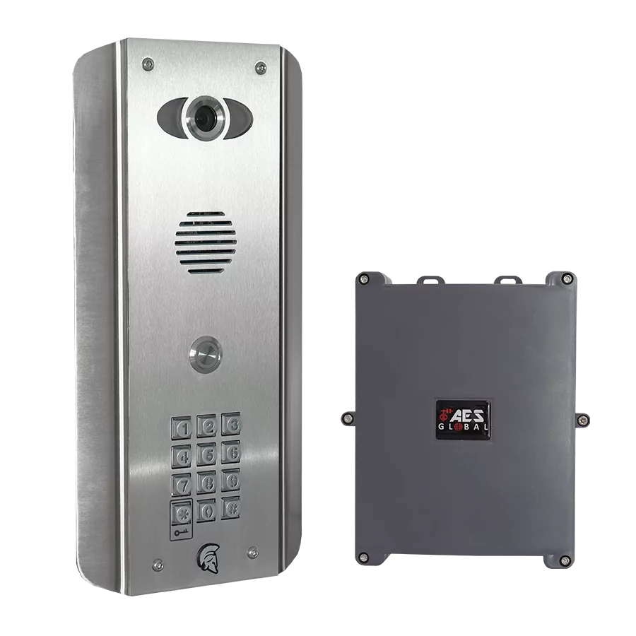 AES PRAE-4GE/ASK | praetorian IP video system (stainless steel with keypad) 4G EU