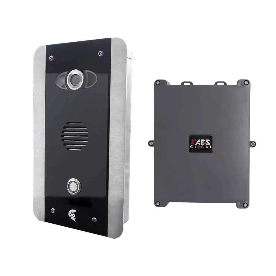 AES PRAE-4GE/FB | praetorian IP video system (flush model) 4GE
