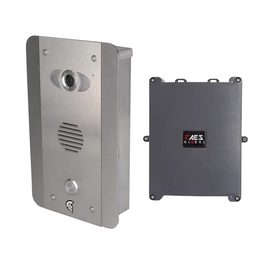 AES PRAE-4GE/FS | praetorian IP video system (flush stainless steel) 4G EU