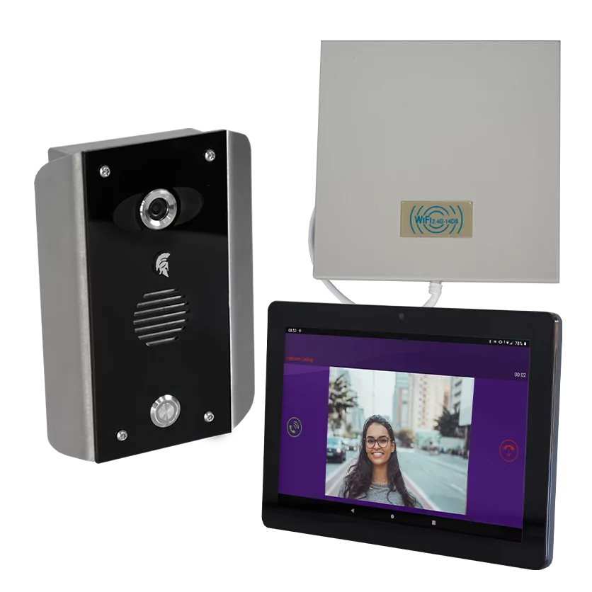 AES PRAE-4G-AB-MONITOR1 | Praetorian IP 4G video intercom and monitor