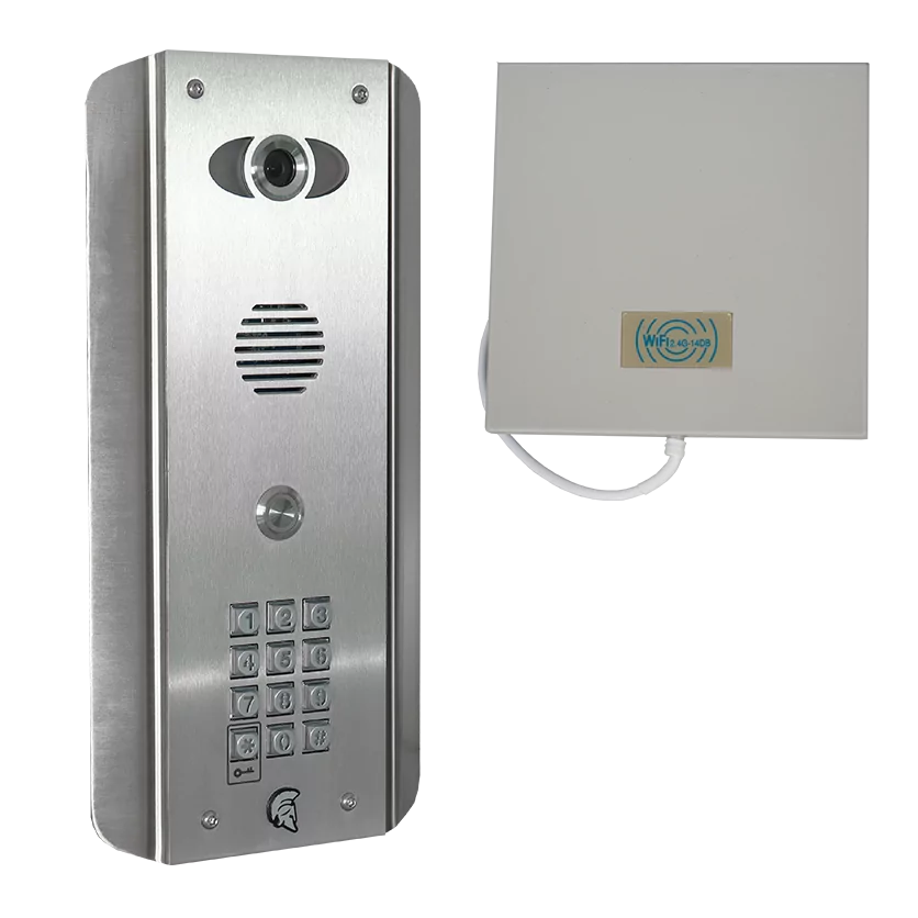 AES PRAE-IP-ASK | praetorian W IP video system (stainless steel architectural finish) with keypad