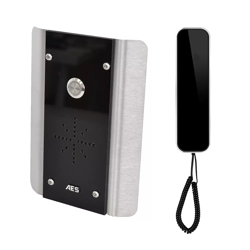 AES SLIM-CL-AB | Slim Hardwired Audio Intercom System