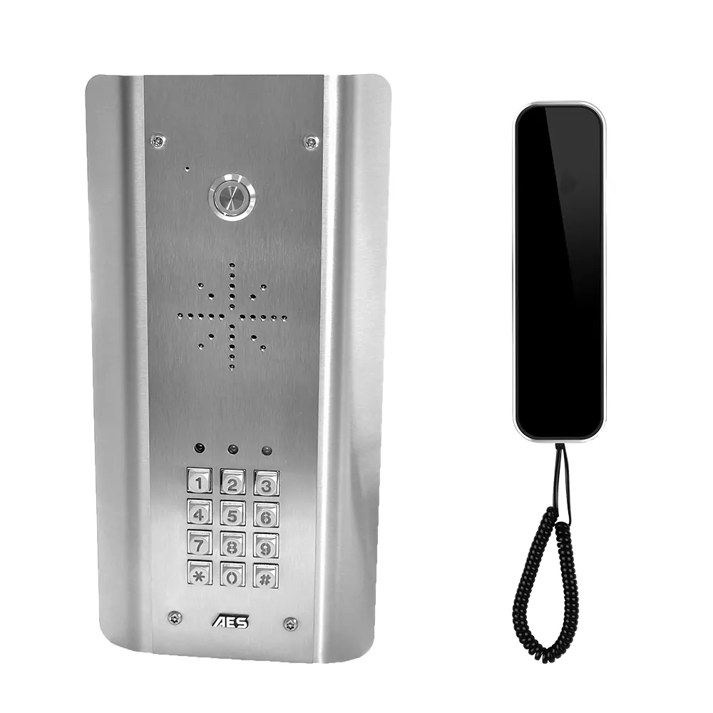 AES SLIM-CL-ASK | Slim Hardwired Audio Intercom System