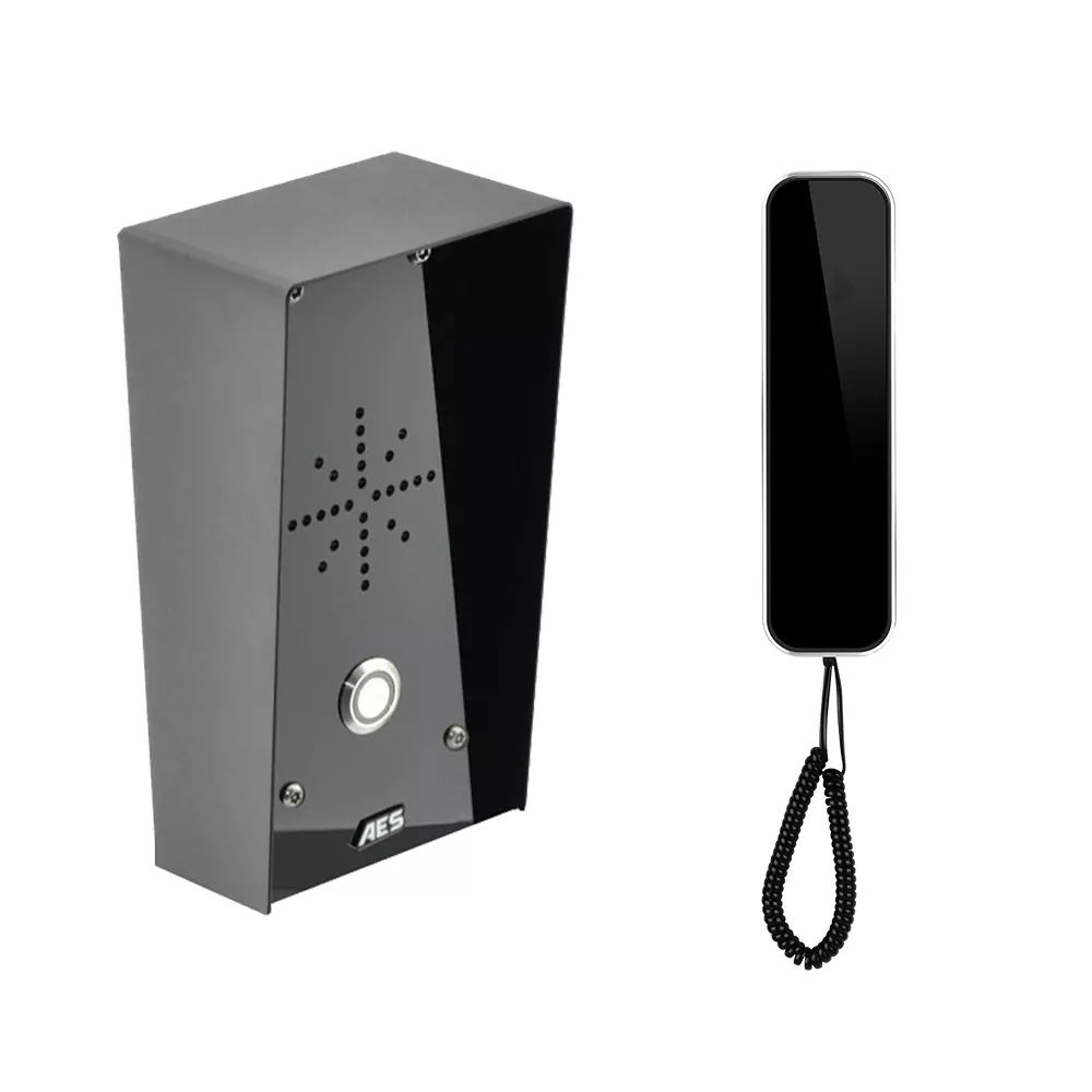AES Slim-CL-IB | Slim Hardwired Audio Intercom System