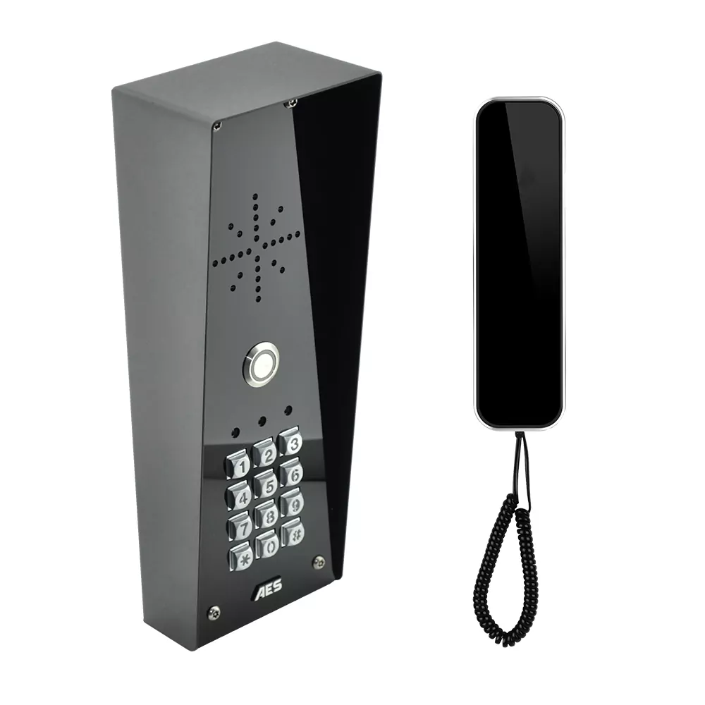 AES Slim-CL-IBK | Slim Hardwired Audio Intercom System