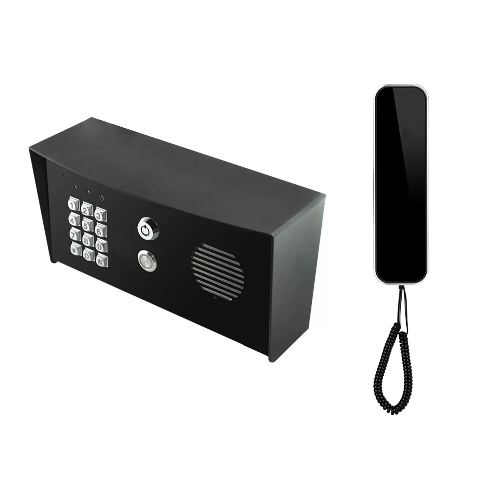 AES Slim-CL-PBK | Slim Hardwired Audio Intercom System