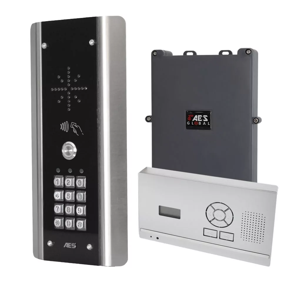 AES 603-HF-ABPK Wireless Intercom system with Prox reader