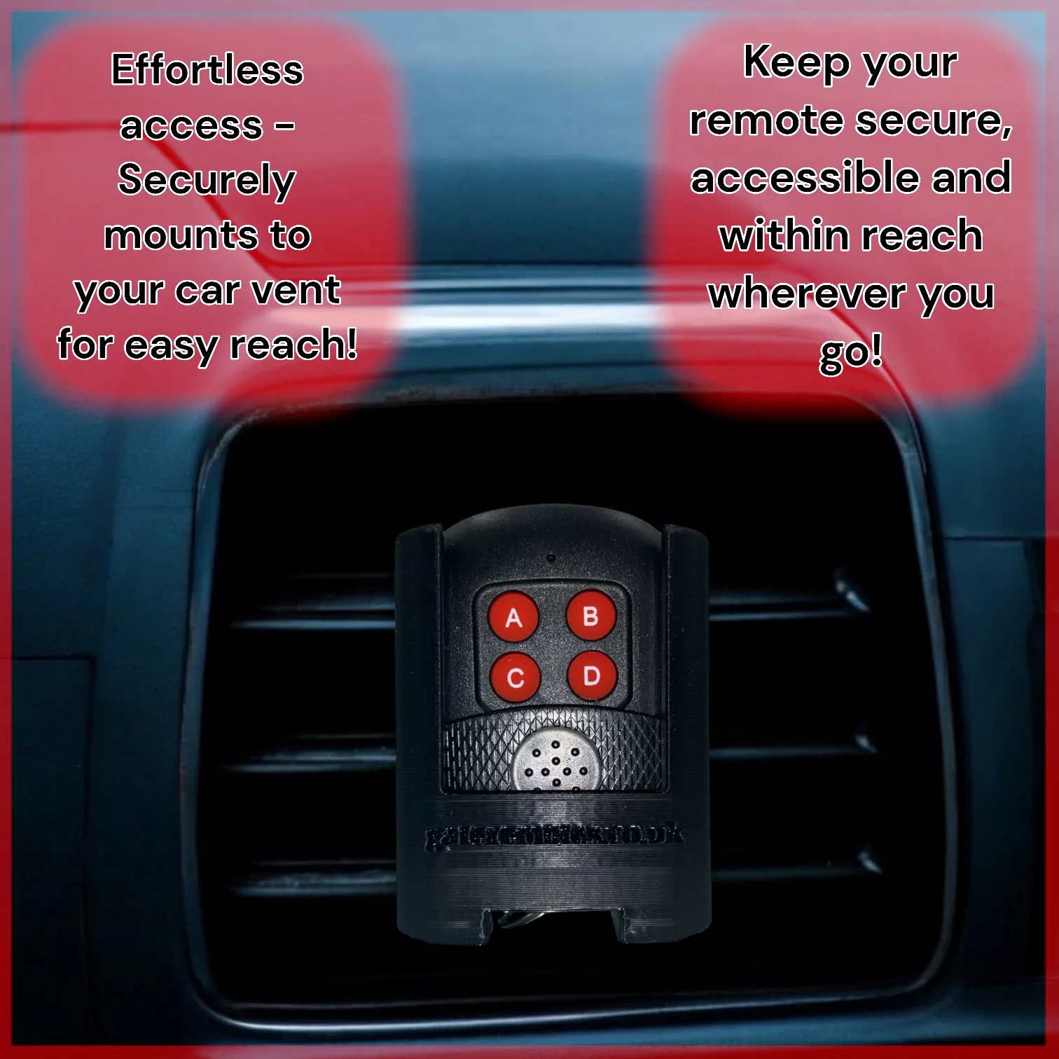 Wall & Car Vent Holder For GR8000 Universal Gate Remote