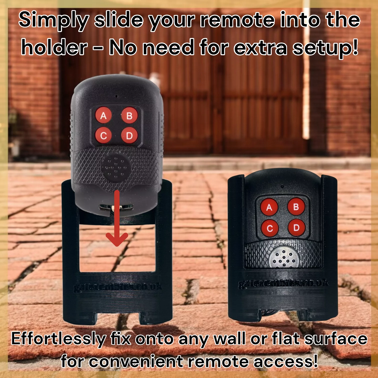 Wall & Car Vent Holder For GR8000 Universal Gate Remote