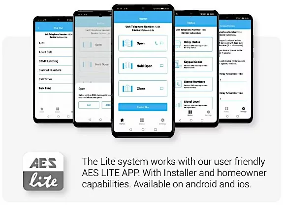AES Cellcom Lite LITE-IBK-EU GSM Intercom System